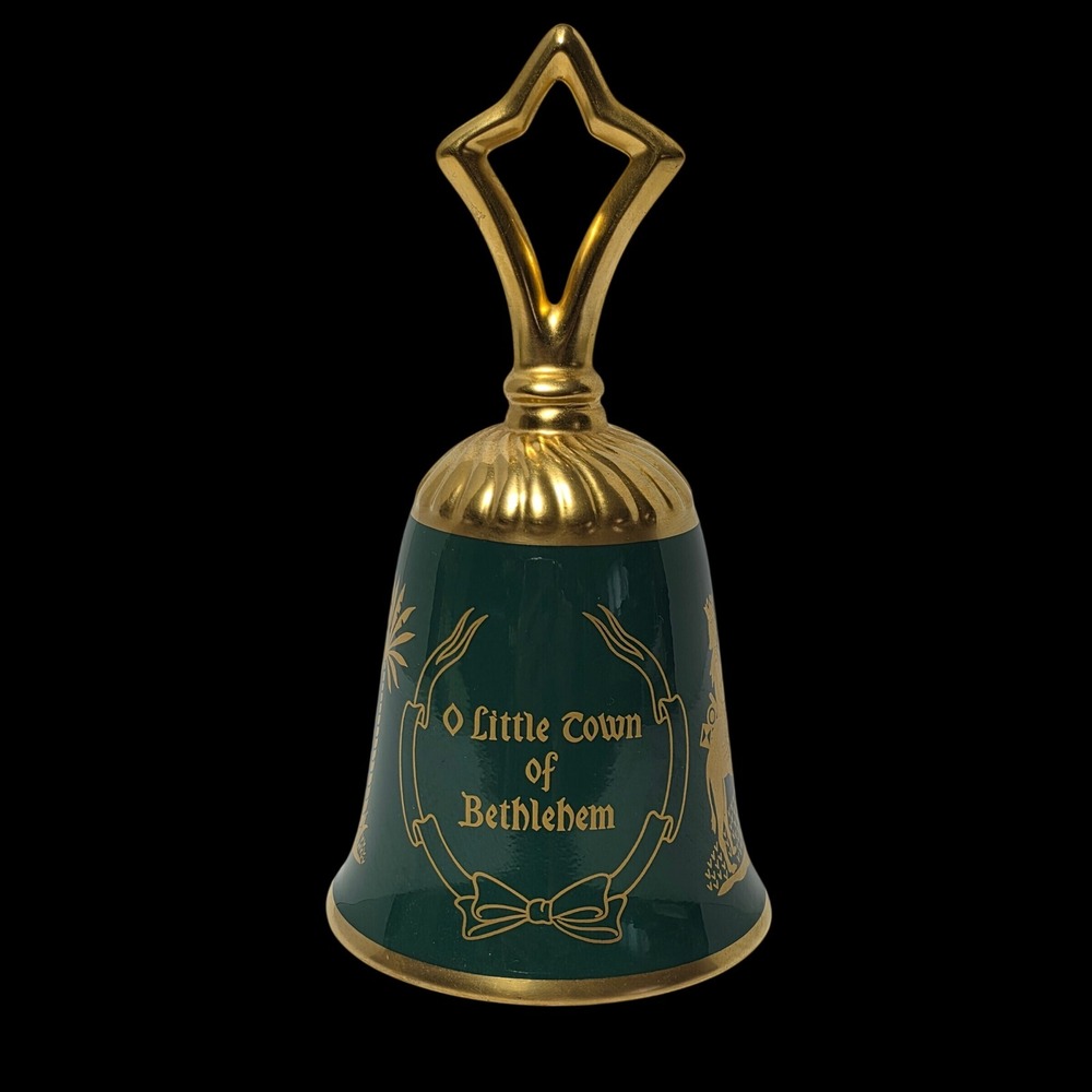 Pickard China 1978 Christmas Bell O Little Town of Bethlehem Limited Edition 583